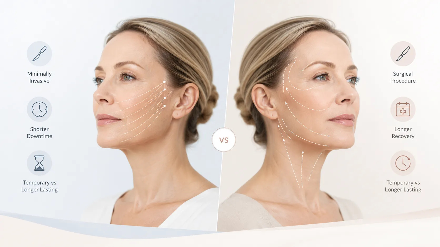 Read more about the article PDO Thread Lift vs Facelift: Which Is Right for You?